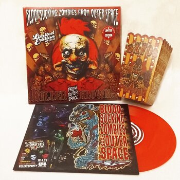 Vinyl Record Bloodsucking Zombies From Outer Space - Killer Klowns From Outer Space (Limited Edition) (Coloured) (10") - 3