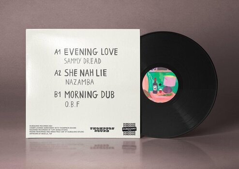 Грамофонна плоча Sammy Dread & Nazamba & O.B.F. - Evening Love / She Nah Lie (LP) - 3