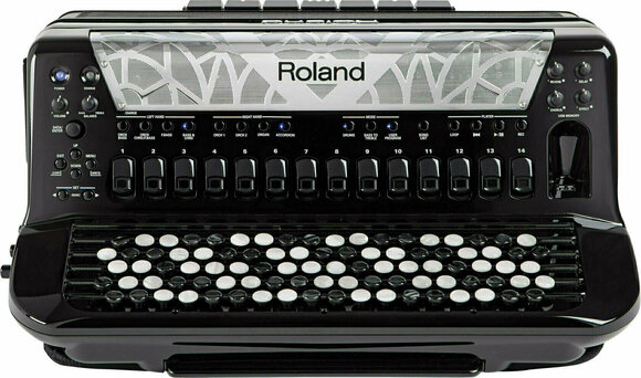 Knopfakkordeon Roland FR-8x Schwarz Knopfakkordeon - 6
