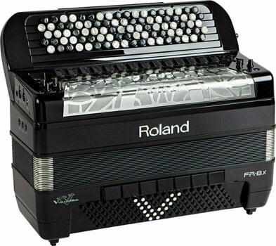 Knopfakkordeon Roland FR-8x Schwarz Knopfakkordeon - 7