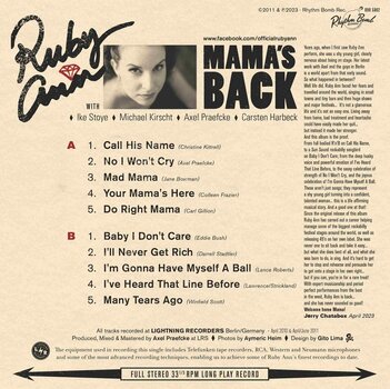 Płyta winylowa Ruby Ann - Mama's Back (Limited Edition) (10") - 2