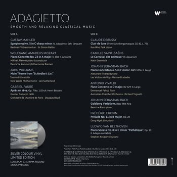 Disco in vinile Various Artists - Adagietto - Smooth and Relaxing Classical Music (Limited Edition) (LP) - 2