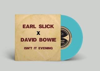 LP deska Earl Slick & David Bowie - Isn't It Evening (Limited Edition) (Turquoise Blue Coloured) (7") - 1