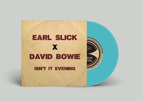 LP deska Earl Slick & David Bowie - Isn't It Evening (Limited Edition) (Turquoise Blue Coloured) (7") - 2