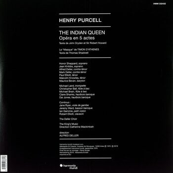 LP plošča Henry Purcell & Deller Consort & Alfred Deller - The Indian Queen / Le Masque De Timon D'Athènes (2 LP) - 2