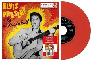 LP deska Elvis Presley - EP Étranger N°15 - Il Re Del Rock'n'Roll (Italie) (Limited Edition) (Red Coloured) (LP) - 1