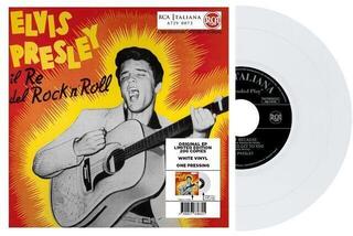 LP deska Elvis Presley - EP Étranger N°15 - Il Re Del Rock'n'Roll (Italie) (Limited Edition) (White Coloured) (LP) - 1
