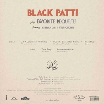 Грамофонна плоча Black Patti & Roberto Luti & Ryan Donohue - Black Patti Plays Favorite Requests (Limited Edition) (EP) - 2