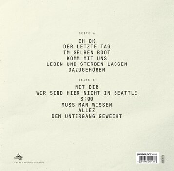 Schallplatte 100 Kilo Herz - Hallo, Startblock (Clear Coloured) (LP) - 2
