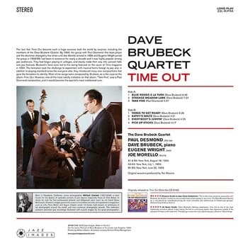 LP The Dave Brubeck Quartet - Time Out (Gatefold) (Limited Edition) (180 g) (LP) - 2