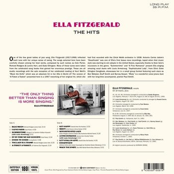 Vinylplade Ella Fitzgerald - The Hits (Gatefold Sleeve) (Gatefold Edition) (High Quality) (LP) - 2