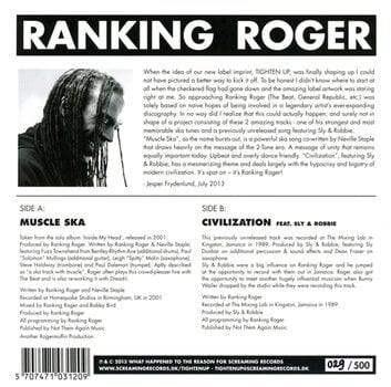 Hanglemez Ranking Roger - Muscle Ska (Numbered) (7") - 2