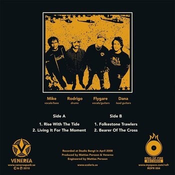 Vinyylilevy Venerea - Black Beach Recordings (LP) - 2