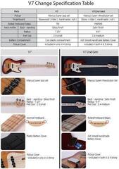 5-струнна бас китара Sire Marcus Miller V7 Swamp Ash-5 2nd Gen Tobacco Sunburst 5-струнна бас китара - 7
