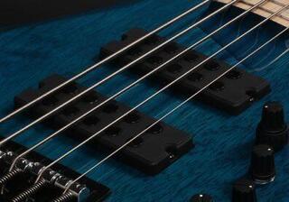5-струнна бас китара Sire Marcus Miller M2-5 2nd Gen Transparent Blue 5-струнна бас китара - 2