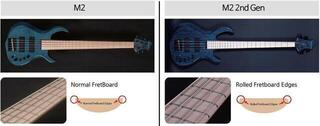 Elektrische basgitaar Sire Marcus Miller M2-4 2nd Gen Transparent Blue Elektrische basgitaar - 5