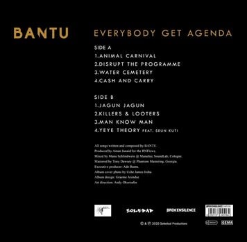 Vinylskiva Bantu - Everybody Get Agenda (LP) - 2