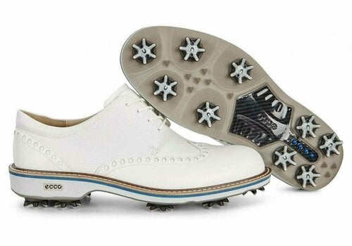 Calzado de golf para hombres Ecco Lux White/White 44 - 4