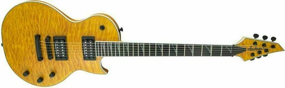 Elektromos gitár Jackson Pro Series Monarkh SCQ Ebony Satin Amber - 4