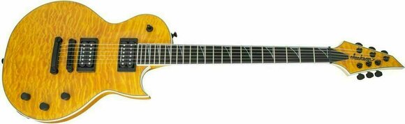Electric guitar Jackson Pro Series Monarkh SCQ Ebony Satin Amber - 5