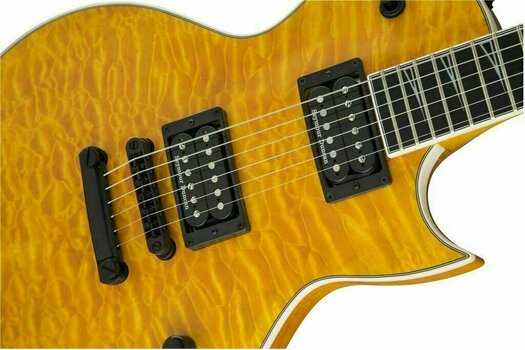 Elektriska gitarrer Jackson Pro Series Monarkh SCQ Ebony Satin Amber - 6
