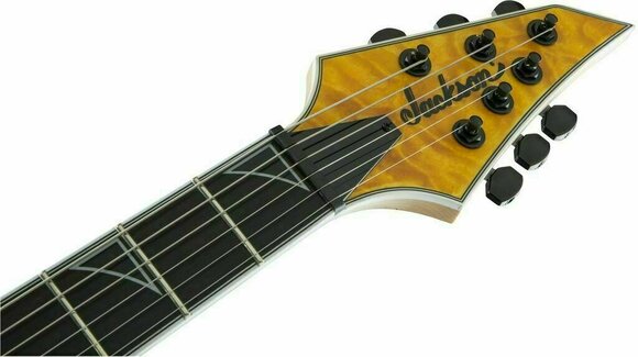 Electric guitar Jackson Pro Series Monarkh SCQ Ebony Satin Amber - 8