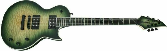 Elektrisk guitar Jackson Pro Series Monarkh SCQ Ebony Alien Burst - 5