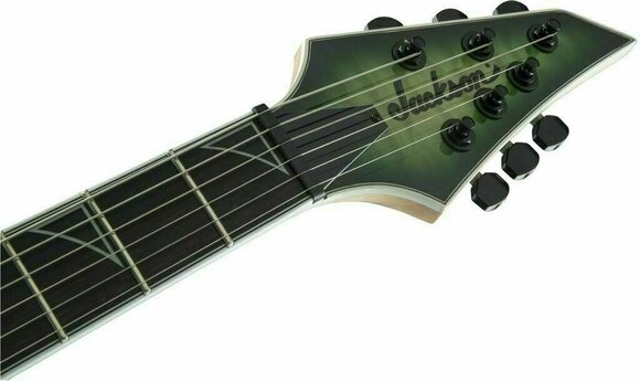 Guitare électrique Jackson Pro Series Monarkh SCQ Ebony Alien Burst - 8