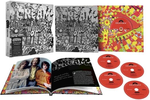 CD musicali Cream - Wheels Of Fire: Live At The Fillmore & Winterland (Remastered) (Limited/Super Deluxe/Edition) (5 CD) - 2