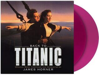 Vinylplate James Horner - Back To Titanic (Reissue) (Numbered/Limited Edition) (Translucent Violet Coloured) (180 g) (2 LP) - 1