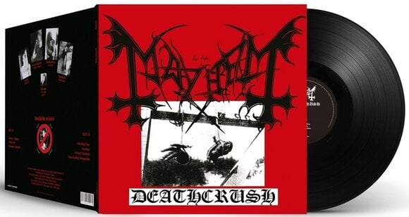 Vinylskiva Mayhem - Deathcrush (Reissue) (Gatefold) (LP) - 2