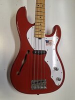 SX SBA2PH Rosso Corsa Red Elektrische basgitaar