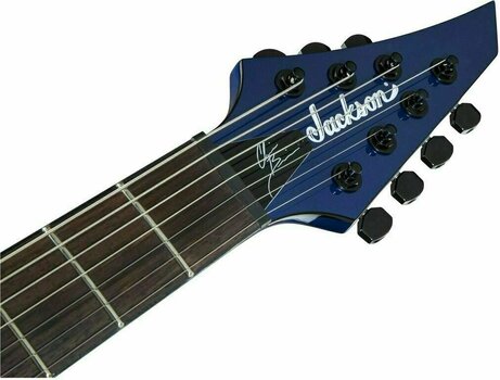 Guitares signature Jackson Pro Series Chris Broderick Soloist HT7 RW Metallic Blue - 8