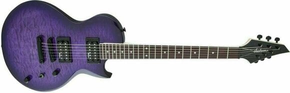 Elektrische gitaar Jackson JS Series Monarkh SC JS22Q AH Transparent Purple Burst - 4