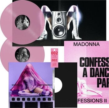 Vinylskiva Madonna - Confessions II (Translucent Pink Vinyl) (2 LP) - 3