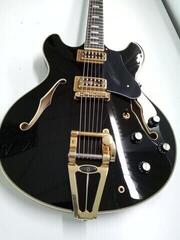 Puoliakustinen kitara Sire Larry Carlton H7T Black Puoliakustinen kitara (Vaurioitunut) - 1