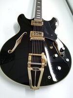 Sire Larry Carlton H7T Black Puoliakustinen kitara