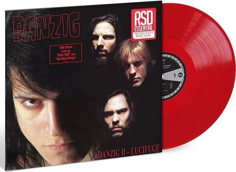 Vinylskiva Danzig - Danzig II: Lucifuge (Transparent Ruby Red Coloured) (LP) - 2