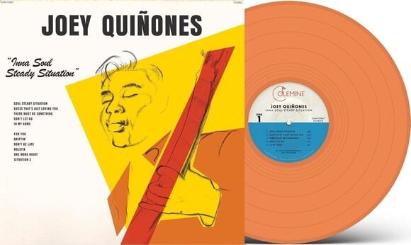 Disque vinyle Joey Quiñones - Inna Soul Steady Situation (Orange Coloured) (LP) - 2