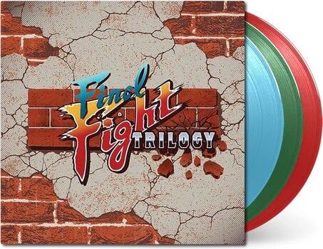 Vinylskiva Capcom Sound Team - Final Fight Trilogy (Blue/Green/Red Coloured) (3 LP) - 2