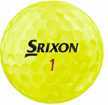 Μπάλες Γκολφ Srixon Z-Star XV Golf Balls Yellow 12 - 2