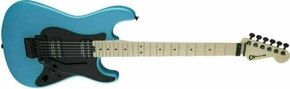 Guitare électrique Charvel Pro-Mod So-Cal Style 1 HH FR M Matte Blue Frost - 4
