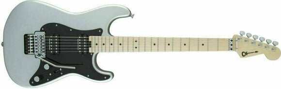 Guitare électrique Charvel Pro-Mod So-Cal Style 1 HH FR M Satin Silver - 2