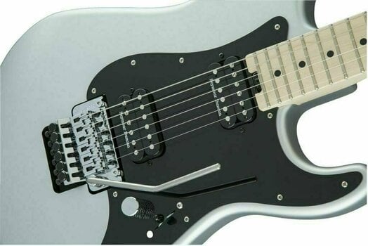 Guitare électrique Charvel Pro-Mod So-Cal Style 1 HH FR M Satin Silver - 6