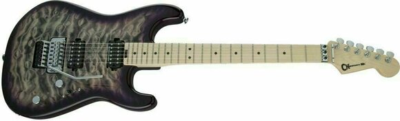 Guitare électrique Charvel Pro-Mod San Dimas Style 1 HH FR MN QM Purple Phaze - 5