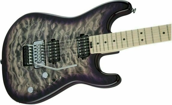 Guitare électrique Charvel Pro-Mod San Dimas Style 1 HH FR MN QM Purple Phaze - 7