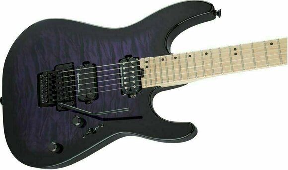 Guitare électrique Charvel Pro-Mod DK24 HH FR M QM Transparent Purple Burst - 7