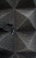 Mega Acoustic PA-PMP5-DG-50x50x5 Dark Grey Absorbent foam panel