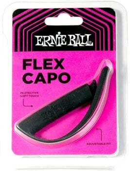 Capo for akustisk gitar Ernie Ball Flex Black Capo for akustisk gitar - 3