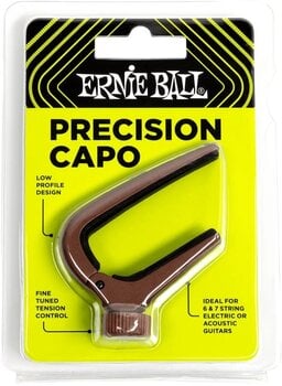 Capo for akustisk gitar Ernie Ball Precision Bronze Capo for akustisk gitar - 4